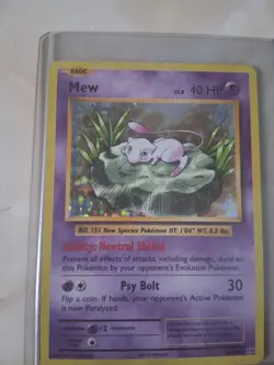 vintage pokemon card lot holo "Poliwrath,mew, Dark Gyarados,& Mistys Poliwrath - Image 2