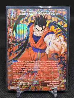 Son Gohan Good Father BT24-011 Rare Gold Foil Alt Art Dragon Ball Super CCG Card - Image 1