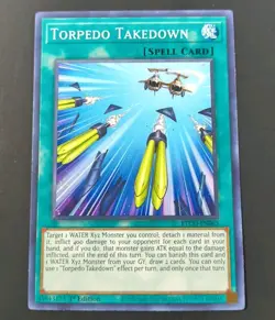 Yu-Gi-Oh! Torpedo Takedown Common Spell Card ETCO-EN063 1st Edition NM - Image 1