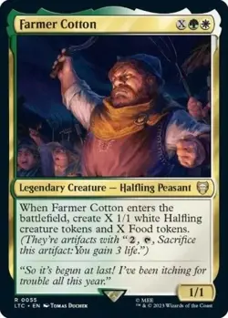 MTG The Lord of the Rings Commander - Farmer Cotton - Image 1