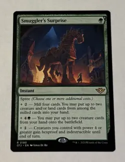 MTG Smuggler's Surprise - Outlaws of Thunder Junction NM - Image 1