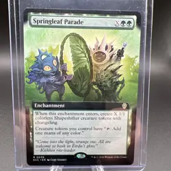 Springleaf Parade (Extended Art) Commander: Lorwyn Eclipsed Regular - Image 1