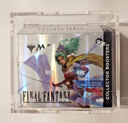 New & Sealed MTG Magic The Gathering Final Fantasy Collector Booster Box w/ Case - Image 1