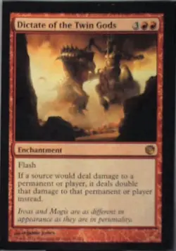 Dictate of the Twin Gods - Journey Into Nyx: #93, Magic: The Gathering Lp R97 - Image 1