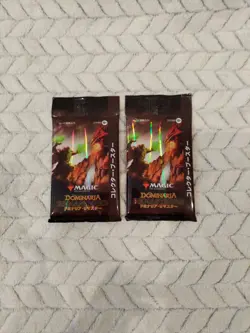 2X JAPANESE Collector Booster Pack ~ Dominaria Remastered ~ Magic MTG SEALED - Image 2