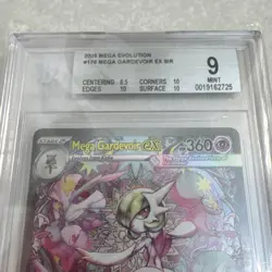 Pokemon 2025 Mega Evolution #178 Mega Gardevoir Ex SIR Beckett 9 Mint - Image 2