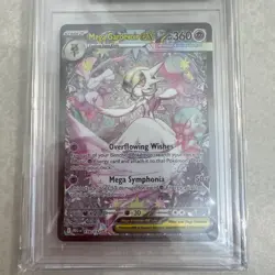 Pokemon 2025 Mega Evolution #178 Mega Gardevoir Ex SIR Beckett 9 Mint - Image 3