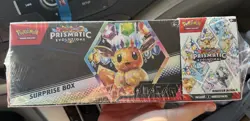 Pokemon Prismatic Evolutions Sam’s Club Exclusive Surprise Box + Booster Bundle - Image 1