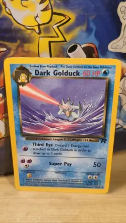 Pokemon TCG Dark Golduck 37/82 Team Rocket Vintage Eng 🇬🇧 Near Mint - Image 1