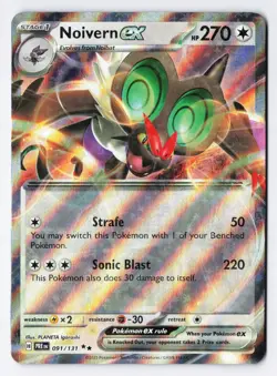 Noivern ex 091/131 - Pokemon TCG Prismatic Evolutions Double Rare Holo Foil NM - Image 1