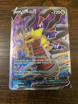 Giratina V 185/196 Lost Origin Full Art Ultra Rare Pokemon TCG Sword & Shield - Image 1