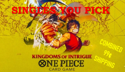 One Piece Kingdoms of Intrigue Pack Fresh English SINGLES - Image 1