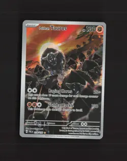 Paldean Tauros 218/193 Paldea Evolved Full Art Ultra Rare Holo Pokemon Card NM - Image 1