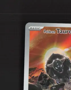 Paldean Tauros 218/193 Paldea Evolved Full Art Ultra Rare Holo Pokemon Card NM - Image 3