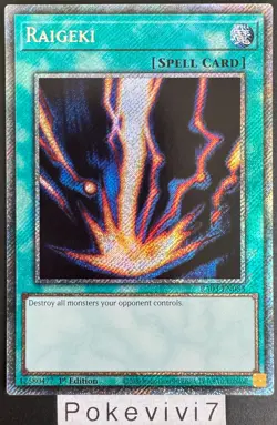 Carte YU-GI-OH! RAIGEKI RA03-EN083 PSR NEUF - Image 1