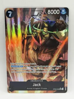 ONE PIECE Card Game JACK OP08-084 Parallel Two Legends TCG NM English - Image 1