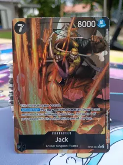 Jack (Parallel) OP08-084 Two Legends - English Alt Art Near Mint Foil - Image 2