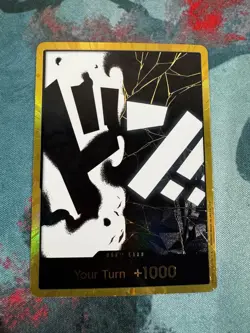 DON!! Card (Teach) (Gold) Premium Booster -The Best- Vol. 2 Foil - Image 1