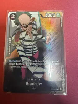 Brannew OP03-089 - Rare - PRB-01 ALT ART FULL ART - One Piece TCG NM English! - Image 1