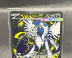 Pokemon Me01: Mega Evolution Holo Card Absol EX 161/132 Ultra Rare NM Condition - Image 3