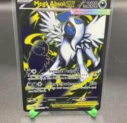 Pokemon Me01: Mega Evolution Holo Card Absol EX 161/132 Ultra Rare NM Condition - Image 4
