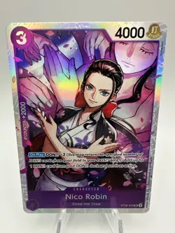 Nico Robin ST26-003 Starter Deck 26 Near Mint Sr English Foil One Piece TCG - Image 1