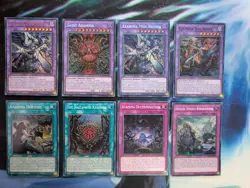 YuGiOh 8 Card Azamina Deck Core Ft Moa Regina Saint Azamina Ilia Silvia & More - Image 1