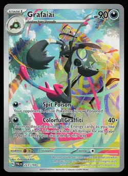 Grafaiai 223/193 Holo Illustration Rare Paldea Evolved Pokemon Card - Image 1