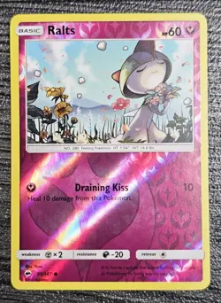 Ralts 91/147 Burning Shadows Common Reverse Holo | Pokemon Card - Image 1