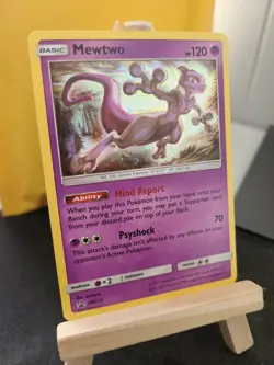 Mewtwo - SM214 - Black Star Holo Rare Promo - Pokemon Card - Image 2