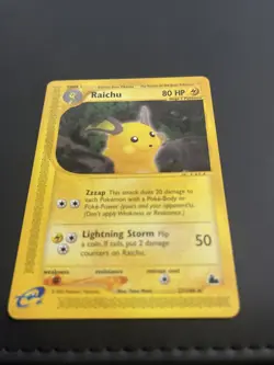 Raichu Skyridge Regular Card 27/144 NM Condition - Image 3