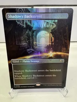 Shadowy Backstreet (Borderless) Murders at Karlov Manor Foil - Image 1
