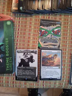 MTG Magic the Gathering lot over 100 Cards with 24 Mythic/Rares & Theme Booster - Image 3
