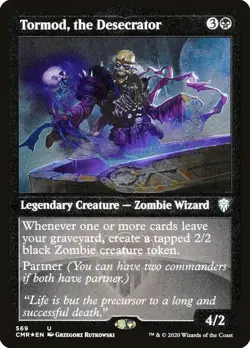 Tormod, the Desecrator (Foil Etched) - FOIL - U Commander Legends 569 - MTG - Image 1