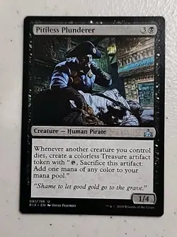 Pitiless Plunderer Rivals of Ixalan Regular MTG - Image 1