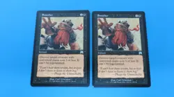 2x SMOTHER INSTANT ONSLAUGHT MAGIC THE GATHERING MTG NM - Image 1