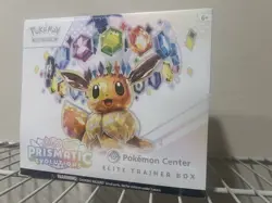Prismatic Evolutions Pokemon Center Exclusive Elite Trainer Box ETB SEALED - Image 1