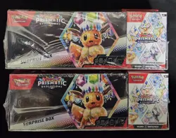 Pokemon Prismatic Evolutions Surprise Box & Booster Bundle X2 Sams Club - Image 1