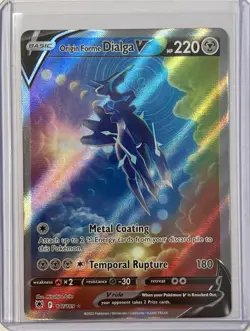 Origin Forme Dialga V (177/189) Alternate Art Ultra Rare Pokemon Astral Radiance - Image 1