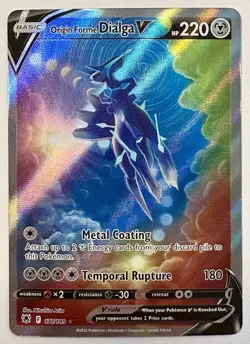 Origin Forme Dialga V (177/189) Alternate Art Ultra Rare Pokemon Astral Radiance - Image 3