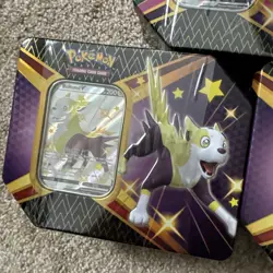 LOT 3 Pokemon TCG Shining Fates Tin Two Boltund V One Eldegoss V Factory Sealed - Image 3