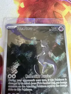 Mewtwo SVP 052 Pokemon TCG Scarlet Violet 151 Black Star Promo Full Art Sealed - Image 3