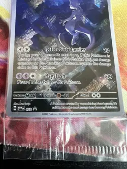 Mewtwo SVP 052 Pokemon TCG Scarlet Violet 151 Black Star Promo Full Art Sealed - Image 4