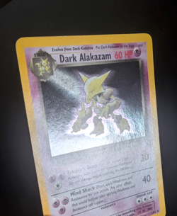 Pokemon TCG: Dark Alakazam 1/82 Team Rocket WoTC Holo Rare NM - Image 4