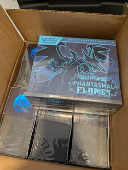 Pokemon Mega Evolution Phantasmal Flames Elite Trainer Box ETB Sealed Lot Of 5 - Image 1