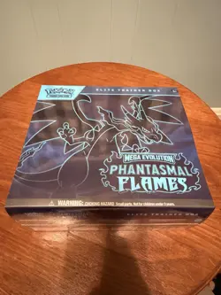 Pokemon TCG Mega Evolution Phantasmal Flames Elite Trainer Box ETB - Image 2