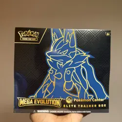 Pokemon Center Mega Evolution Gardevoir & Lucario ETB Elite Trainer Box Sealed - Image 2