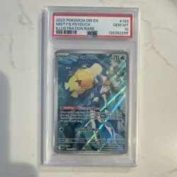 Pokemon Misty's Psyduck Sv10 Destined Rivals Illustration Rare Holo PSA 10 - Image 1