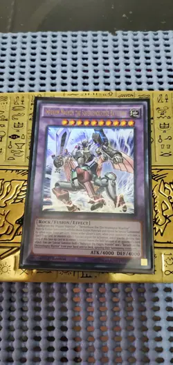 Yugioh! Imperial Magnum the Superconductive Battlebot SDMY-EN041 1st Ultra Rare - Image 1