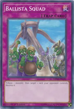 1x (NM) Ballista Squad - MP19-EN132 - Common - 1st Edition YuGiOh - Image 1